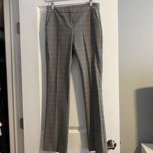 Gray and Pink Express Work Pants